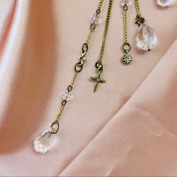 💕Last one Moon Dangle Crystal Hair Clips - Picture 10 of 10